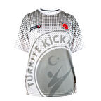 DragonDo KF2024 Kick Boks Tişörtü Beyaz Kick Boxing Tshirt