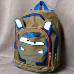 Uretti - Volkan 4975 9886 Sevimli Anaokulu Ve Kreş Günlük Kullanım Yeşil Renk Okul Çantası