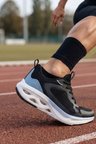 Air-Cushion Pro: Fileli Kadın Hafif Koşu ve Yürüyüş Ayakkabısı - Siyah
