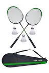 Tosima Badminton Seti 2 Raket 3 Top ve Taşıma Çantası Seti Badmington Seti
