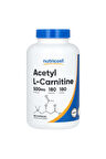 Acetyl L-Carnitine 500 mg 180 Capsules 