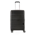 ÇÇS 5236 Polipropilen Orta Boy Valiz Siyah