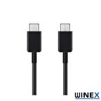 Winex DG-977 Type-C To Type-C Data ve Şarj Kablosu Siyah
