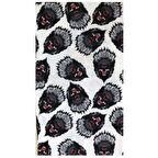 Kızılderili Kurukafa Temalı Buff Boyunluk Bandana No:105