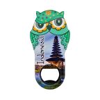 Endonezya Temalı Baykuş Magnet Kapak Açacak