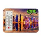 Katar Temalı Dereceli Magnet