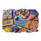 Meksika Temalı Fresco Magnet
