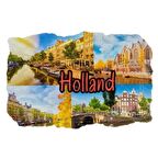 Hollanda Temalı Fresco Magnet