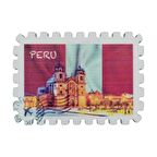 Peru Temalı Pul Magnet