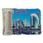 Katar Temalı Sütun Magnet