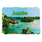 Jamaika Temalı Kırık Magnet