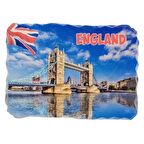 İngiltere Temalı Kırık Magnet