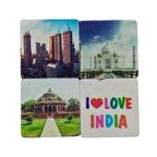 Hindistan Temalı Dörtlü Taş Magnet