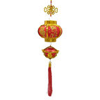 Feng Shui Çin Feneri Şans Ve Bereket Askılık 65 cm