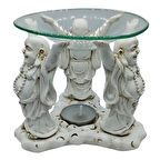 Buda Buhurdanlık Esansiyel Yağ Brülörü Hindistan Dekoratif Biblo