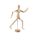 Eskiz Mankeni Ahşap Model 15 cm Manken Modelling