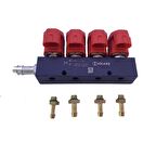 Vikars BFC 4 Silindir Enjektör 2 Ohm