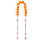 Beyzi Kesim 11x10 mm Sıkma Kehribar Zaza  Tesbih