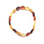 Damla Kehribar Rolex Kesim 11.51 gram Bileklik