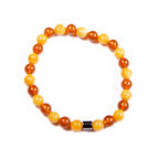 Küre Kesim Damla Kehribar 7.72 Gram Bileklik