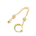 Özel Seri Zirkon Taşlı Gümüş Püskül 4,5 Cm 6,84 Gram