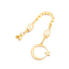 Özel Seri Zirkon Taşlı Gümüş Püskül 4,5 Cm 4,39 Gram