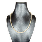 Erkek 925 Ayar Gümüş Zincir 25 Cm 18,19 Gram