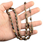 Kapsül Kesim 11x7 mm Kafur Ağacı Sistem Püsküllü Tesbih