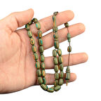 Kapsül Kesim 11x7 mm Kafur Ağacı Sistem Püsküllü Tesbih