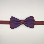 MORDİNO Bordo Mavi  Nikah Papyon