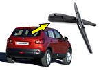 Nissan Qashqai Arka Silecek Kolu ve Süpürgesi Komple Takım (2006 - 2013)