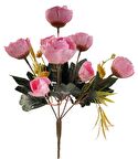 Yapay Çiçek Erengül Demeti 5 Dallı Pembe