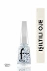 Flormar Yoğun Simli Şeffaf Oje - Glitter Nail Enamel - GL001 Stardust-8682536049795