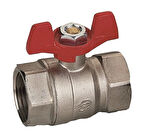 1" Küresel Vana Kelebek Kollu