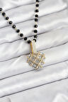 316L Çelik Zincir Kristal Boncuklu Kalpli Kadın Kolye