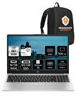 HP 250 G10 Intel Core i7 1355U 16GB RAM 512GB SSD 15.6'' FHD W11HOME 8A541EA & PER4 ÇANTA