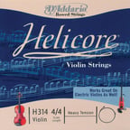 D'Addario H314H Helicore Tek Keman Sol (G) Teli (4/4 - Heavy) | Yoğun ve Güçlü Ses Karakteri Yüksek Gerilim Direnci ve Profesyonel Artikülasyon