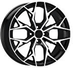 4*108*17*7.5 ET25 CH65.1 ARC-M01-18 BLACK DIAMOND