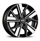 5*118*16*6.5 ET38 CH71.1 BLACK DIAMOND