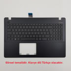 Asus Y581IU Klavye Kasa Siyah