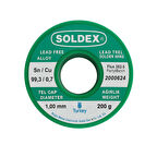 SOLDEX 1.0 MM 200 GR KURŞUNSUZ LEHİM TELİ