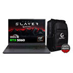Game Garaj Slayer R9T-5060 C1 AMD Ryzen 9 8945HX 32GB RAM 1TB SSD RTX5060 16" 300Hz QHD+ FreeDOS Gaming Laptop