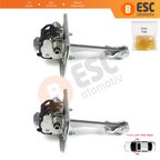 Peugeot 308 MK1 4/5 Kapı 2007-2013 9181N2 İçin 2 EA Ön Sağ ve Sol Kapı Gergi Yayı 