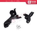 Citroen C4 MK2 B7 NC 2009-2018 DS4 MK1 NX 2010-2015 6212H0 İçin Sağ Ön Far Ayak Tamir Seti