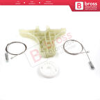 Kia Sportage MK3 SL 2010-2015 834713W000 İçin Elektrikli Sol Arka Kapı Cam Kriko Tamir Seti