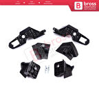 Peugeot 301 2017-2024 Makyajlı Kasa 9817298380 9817296980	 İçin Sağ Sol Ön Far Ayak Tamir Seti