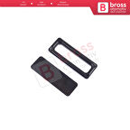 Mercedes W202 W203 W208 W209 W210 W211 W215 W219 W220 W240 W140 İçin Siyah Sunroof Perde Çekme Kolu