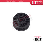 Citroen C-Elysee DD Peugeot 301 2012-On 9677416880 için Sağ Kapı Cam Kriko Tamir Makarası