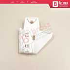 Skoda Octavia MK2 A5 1Z3 1Z5 2004-2013 4/5-Kapı İçin Elektrikli Arka Sol Cam Kriko Tamir Klipsi