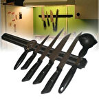 CT-STONES® Mıknatıslı Paslanmaz Duvar Bıçak Askısı Standı 55 Cm Aparat